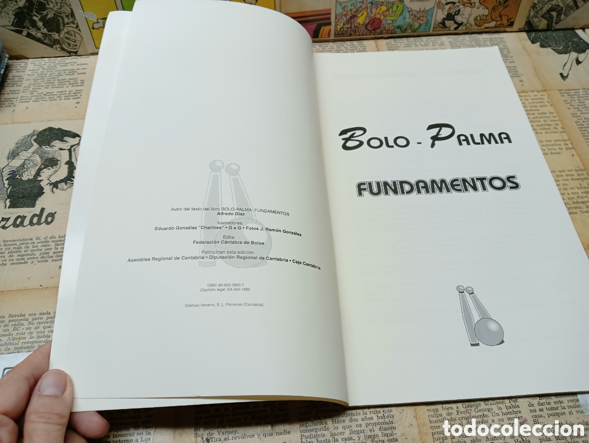 Coleccionismo deportivo: Bolo -palma . Fundamentos. - Foto 2