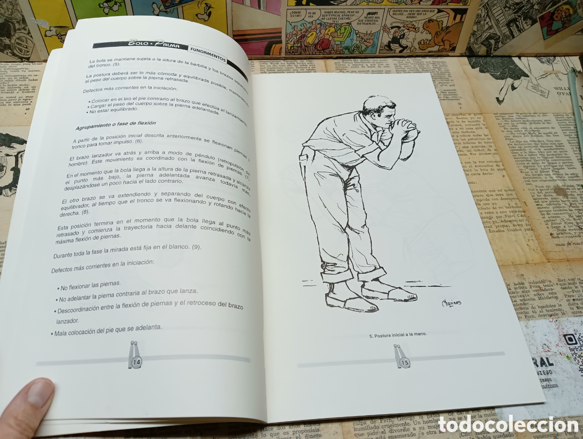 Coleccionismo deportivo: Bolo -palma . Fundamentos. - Foto 3