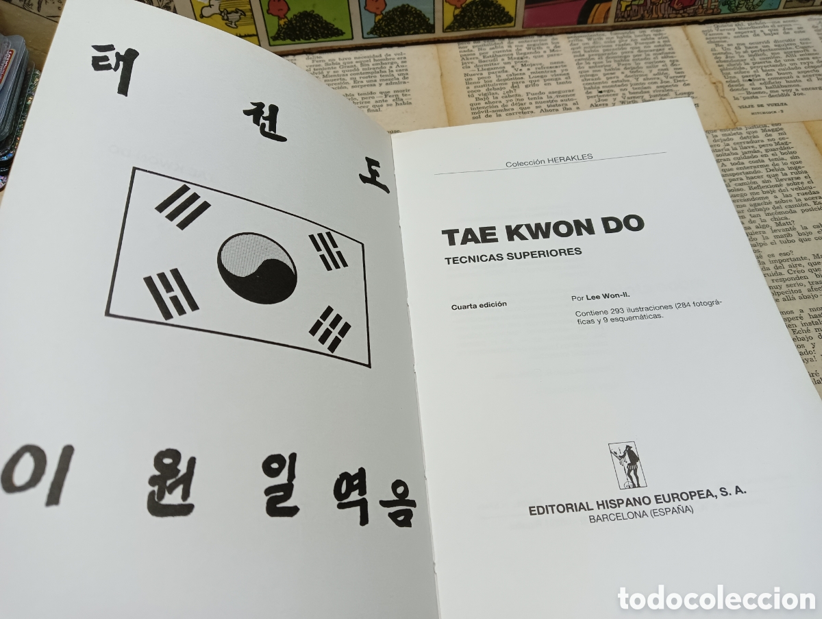 Coleccionismo deportivo: Taekwondo. T&eacute;cnicas superiores - Foto 2