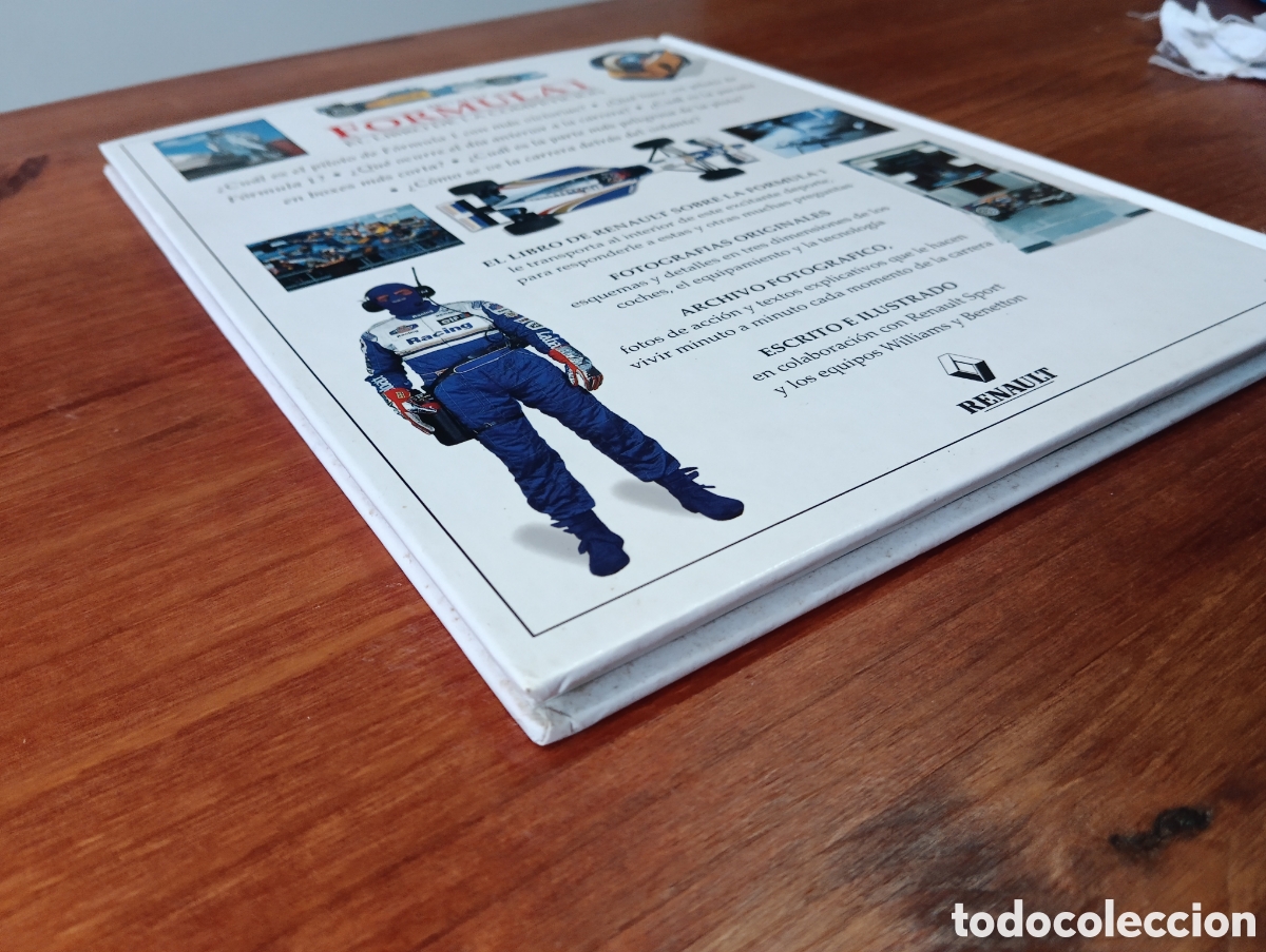 Coleccionismo deportivo: LIBRO RENAULT FORMULA 1. EL LIBRO DE LA COMPETICION. - Foto 6