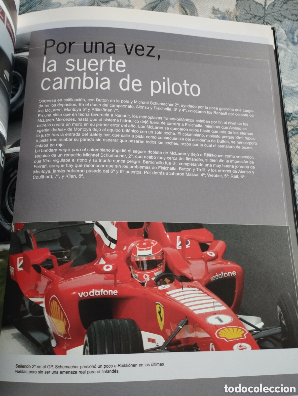 Coleccionismo deportivo: EL ANUARIO DE LA FORMULA 1 (2005 - 2006) VV. AA. - Foto 6