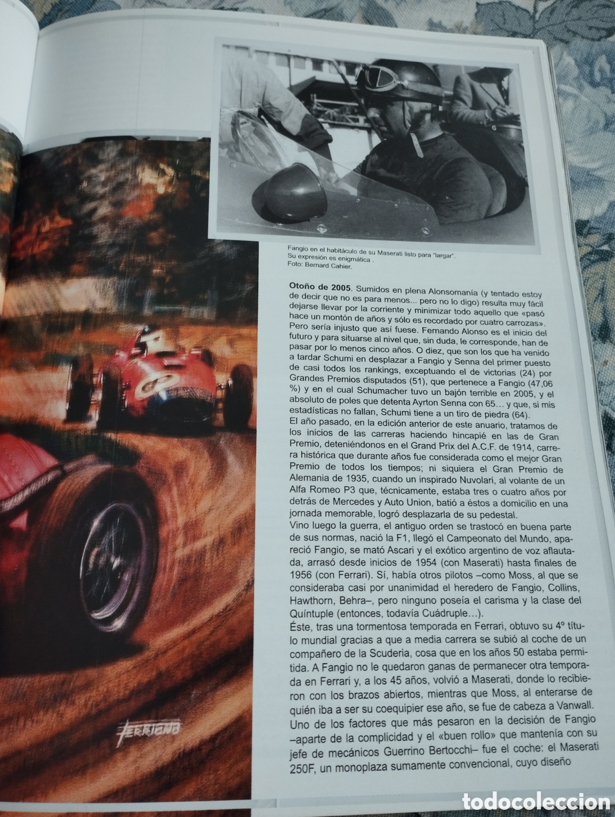 Coleccionismo deportivo: EL ANUARIO DE LA FORMULA 1 (2005 - 2006) VV. AA. - Foto 10