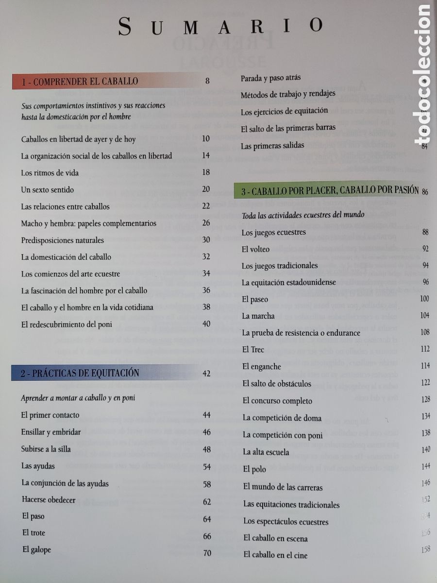 Coleccionismo deportivo: LAROUSSE DEL CABALLO Y LA EQUITACI&Oacute;N / 2004 - Foto 2