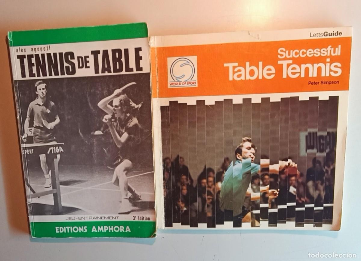 Coleccionismo deportivo: TENIS DE MESA 4 LIBROS ANTIGUOS - Foto 1