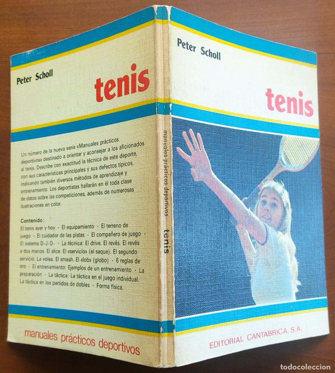 Coleccionismo deportivo: TENIS - PETER SCHOLL - EDITORIAL CANTABRIA A&Ntilde;O 1982 - Foto 2