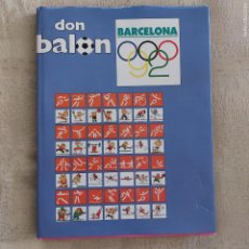 Coleccionismo deportivo: DON BALON (LIBRO) - JUEGOS OLÍMPICOS / OLIMPIADAS BARCELONA 92
