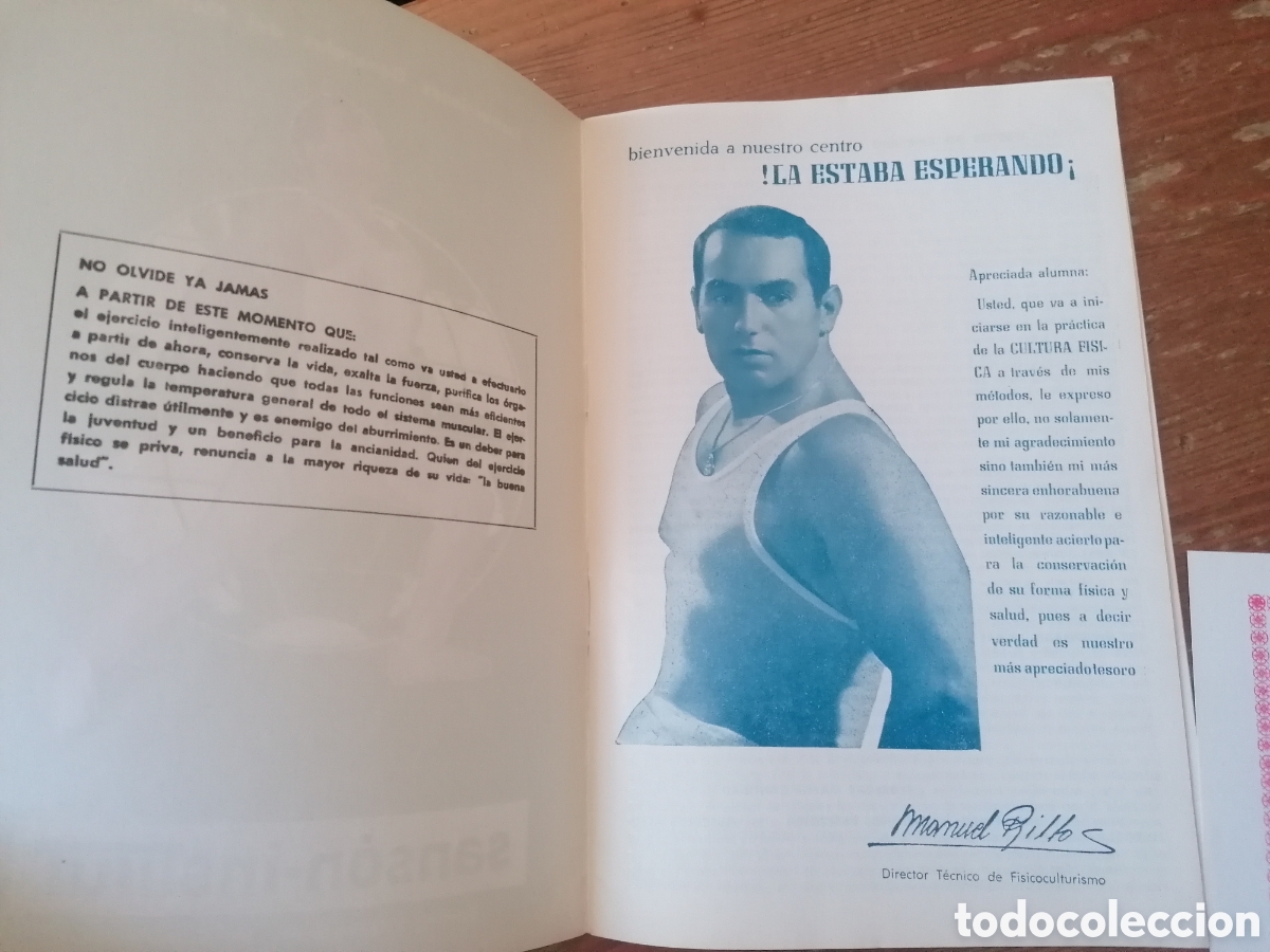 Coleccionismo deportivo: CURSO DE CULTURISMO SANSON INSTITUT - Foto 3