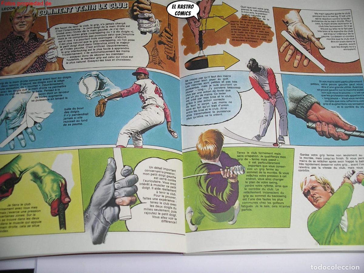 Coleccionismo deportivo: Le&ccedil;ons de Golf, Jack Nicklaus, Jim McQueen, ed. Solar 1987, en franc&eacute;s E5 - Foto 5