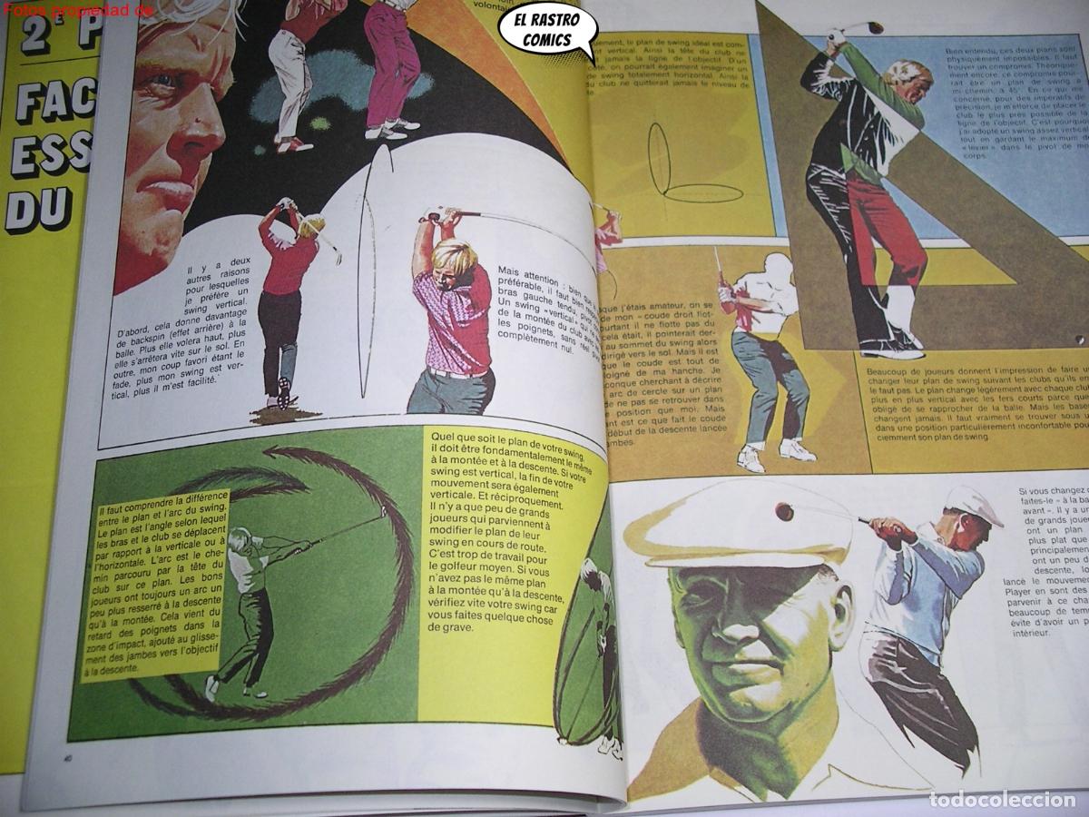 Coleccionismo deportivo: Le&ccedil;ons de Golf, Jack Nicklaus, Jim McQueen, ed. Solar 1987, en franc&eacute;s E5 - Foto 6