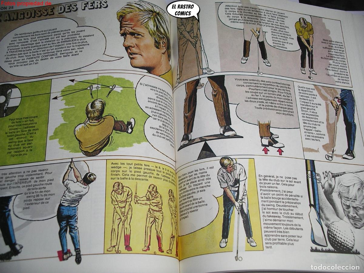Coleccionismo deportivo: Le&ccedil;ons de Golf, Jack Nicklaus, Jim McQueen, ed. Solar 1987, en franc&eacute;s E5 - Foto 7