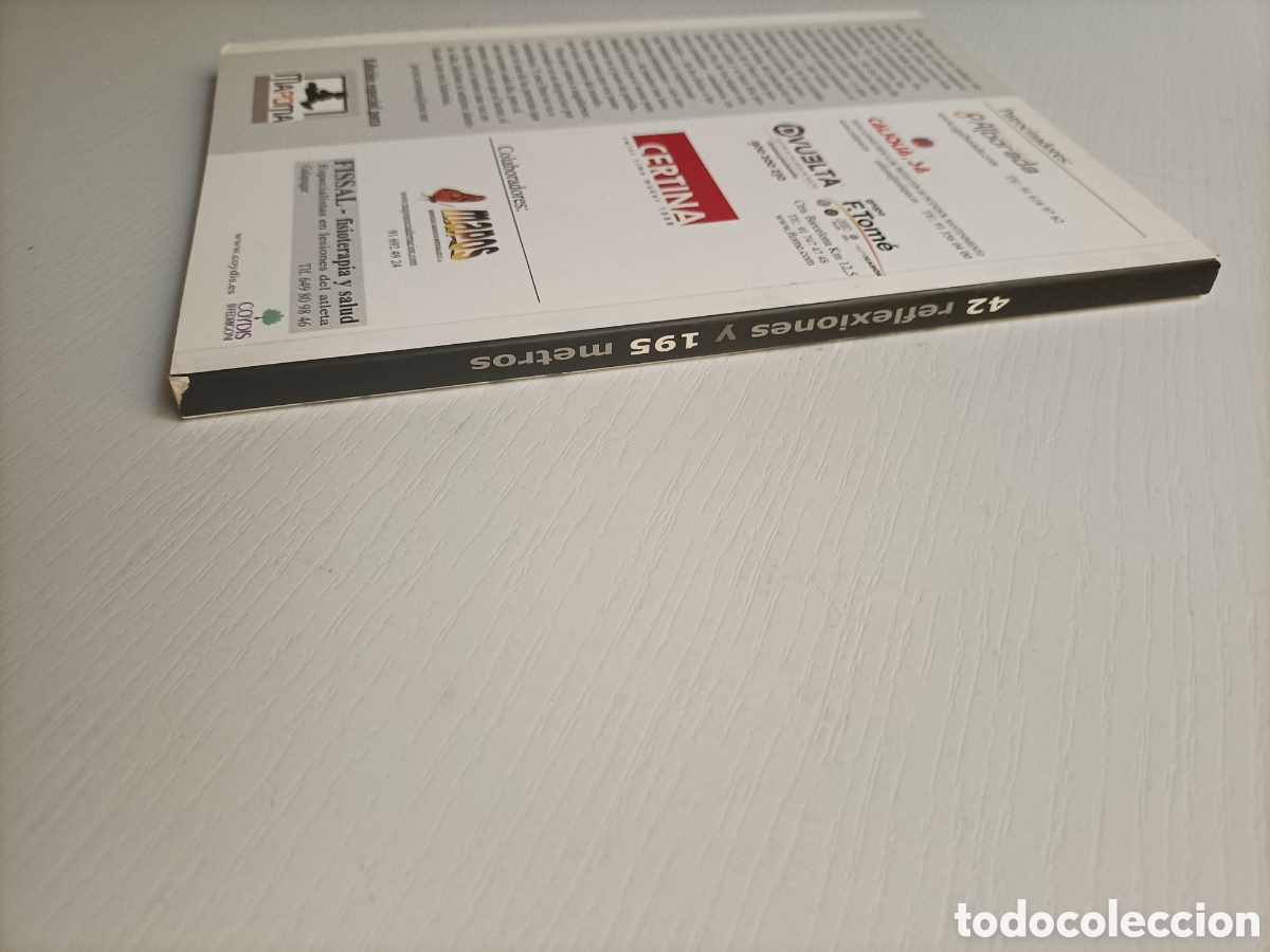 Coleccionismo deportivo: 42 Reflexiones y 195 metros . Javier Serrano - Foto 5