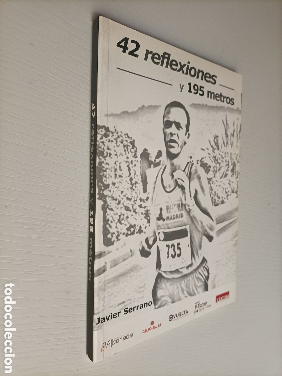 Coleccionismo deportivo: 42 Reflexiones y 195 metros . Javier Serrano - Foto 1