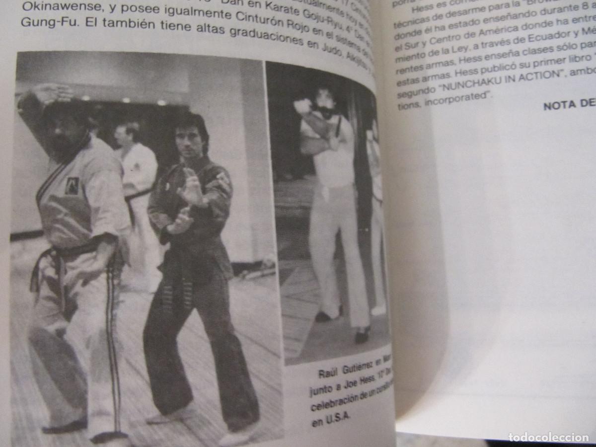 Coleccionismo deportivo: NUNCHAKU RAUL GUTIERREZ BRUCE LEE - Foto 4