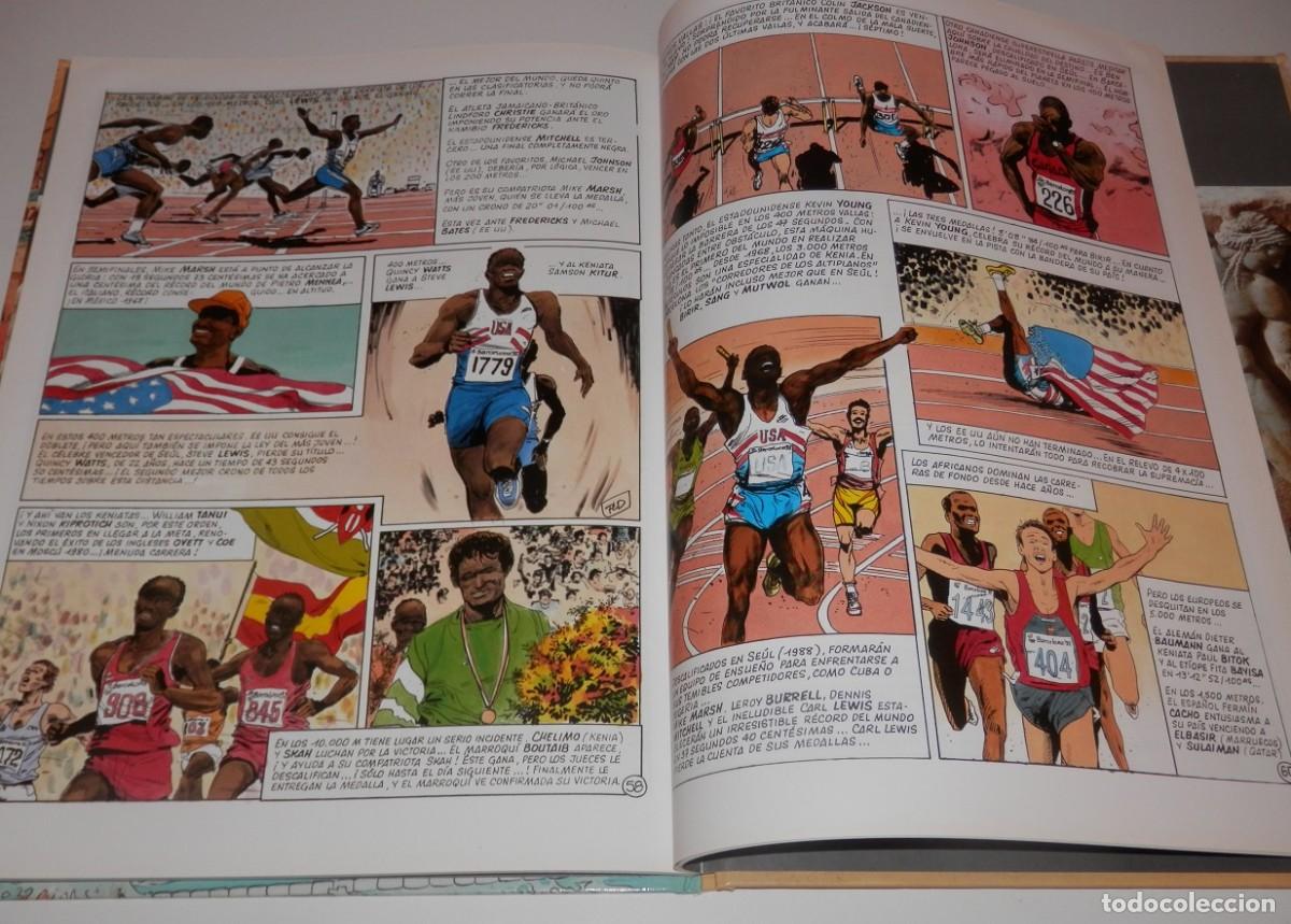 Coleccionismo deportivo: LIBRO / COMIC LA AVENTURA OL&Iacute;MPICA DE 1980 A 1992 - Foto 3