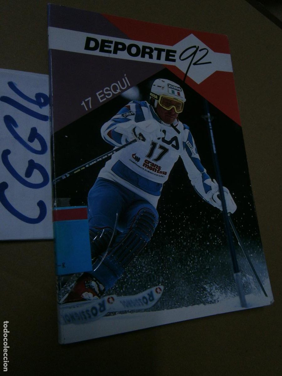 Coleccionismo deportivo: DEPORTE 92 - ESQUI... - Foto 1