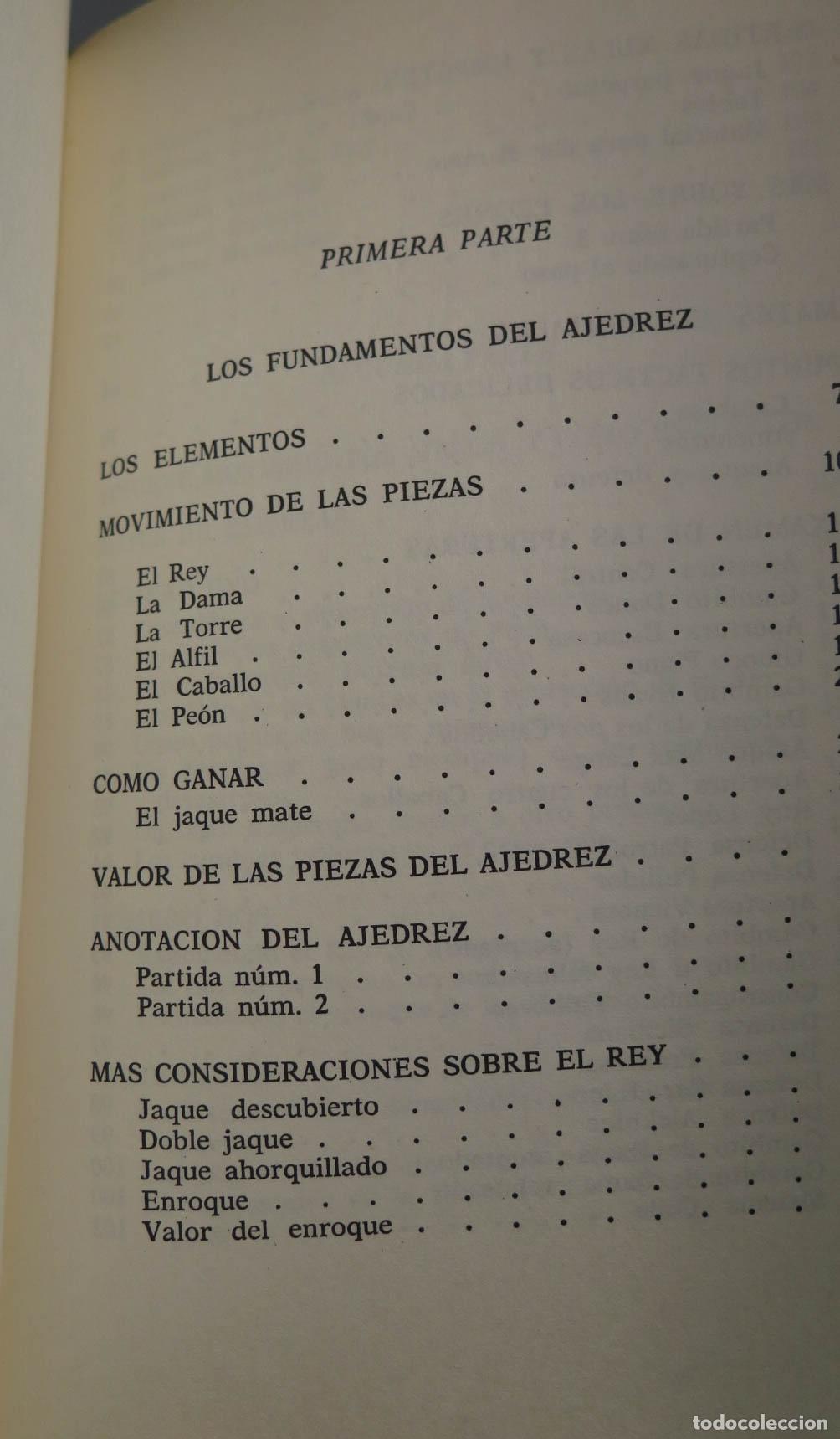 Coleccionismo deportivo: Primer libro de ajedrez HOROWITZ - Foto 2
