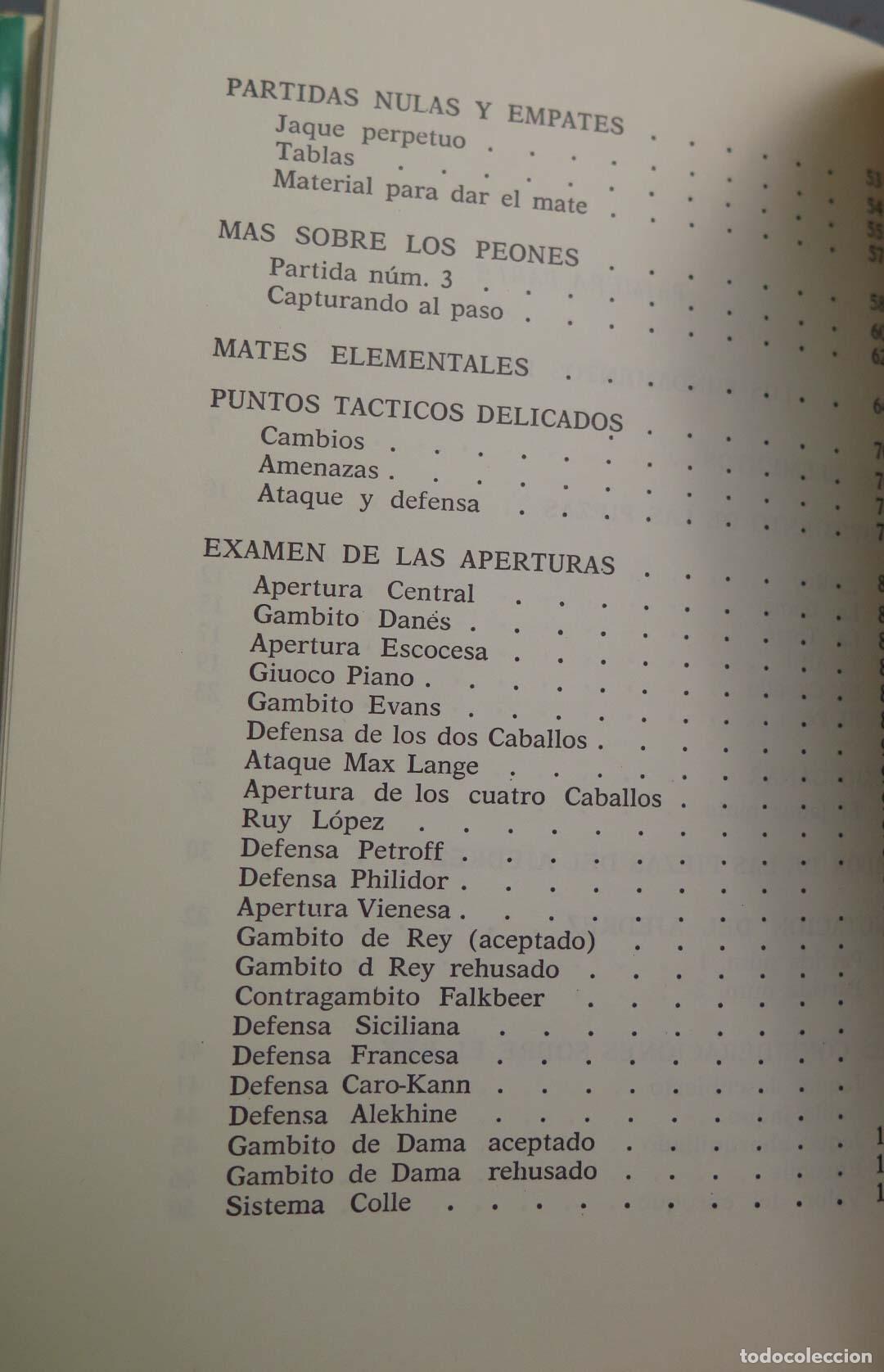 Coleccionismo deportivo: Primer libro de ajedrez HOROWITZ - Foto 3