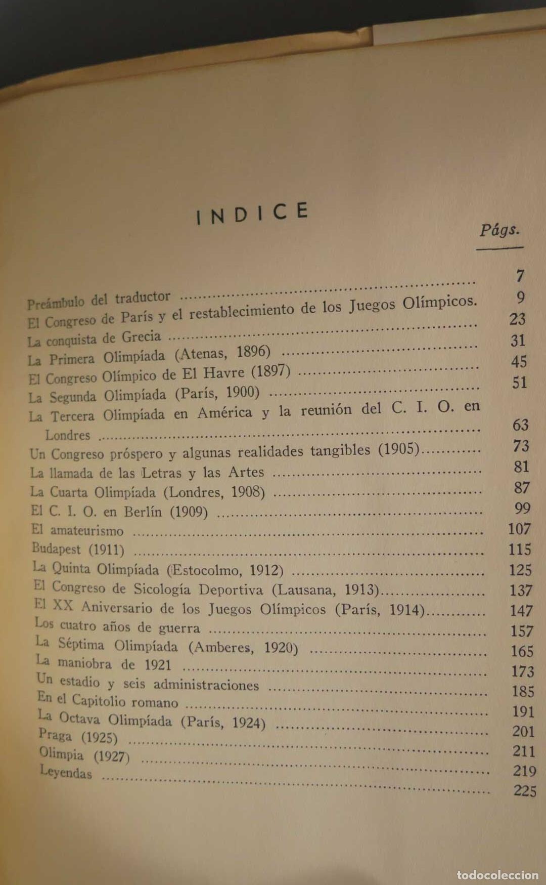 Coleccionismo deportivo: MEMORIAS OL&Iacute;MPICAS COUBERTIN - Foto 2