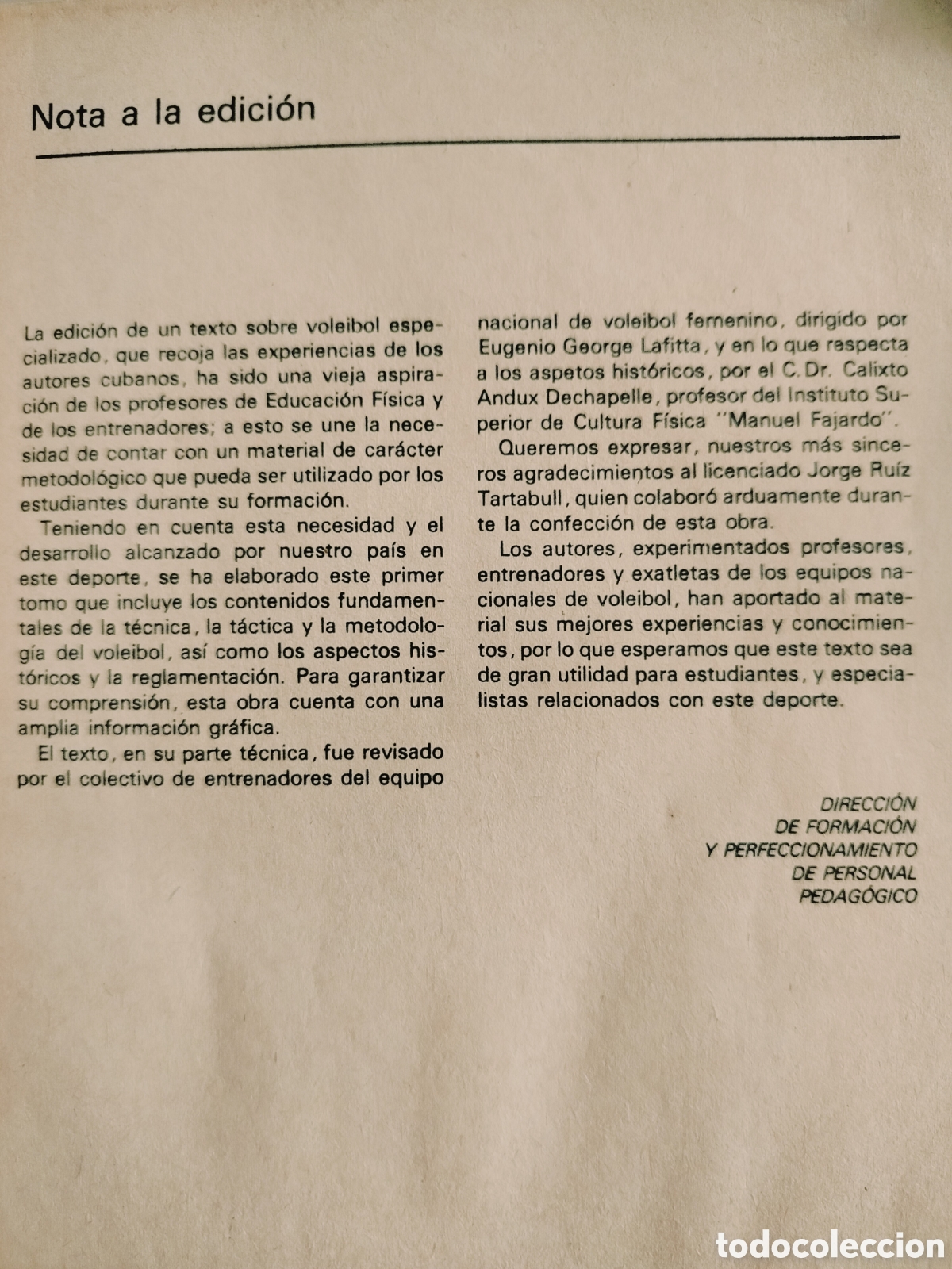 Coleccionismo deportivo: Libro Voleibol Cuba 92 - Foto 4