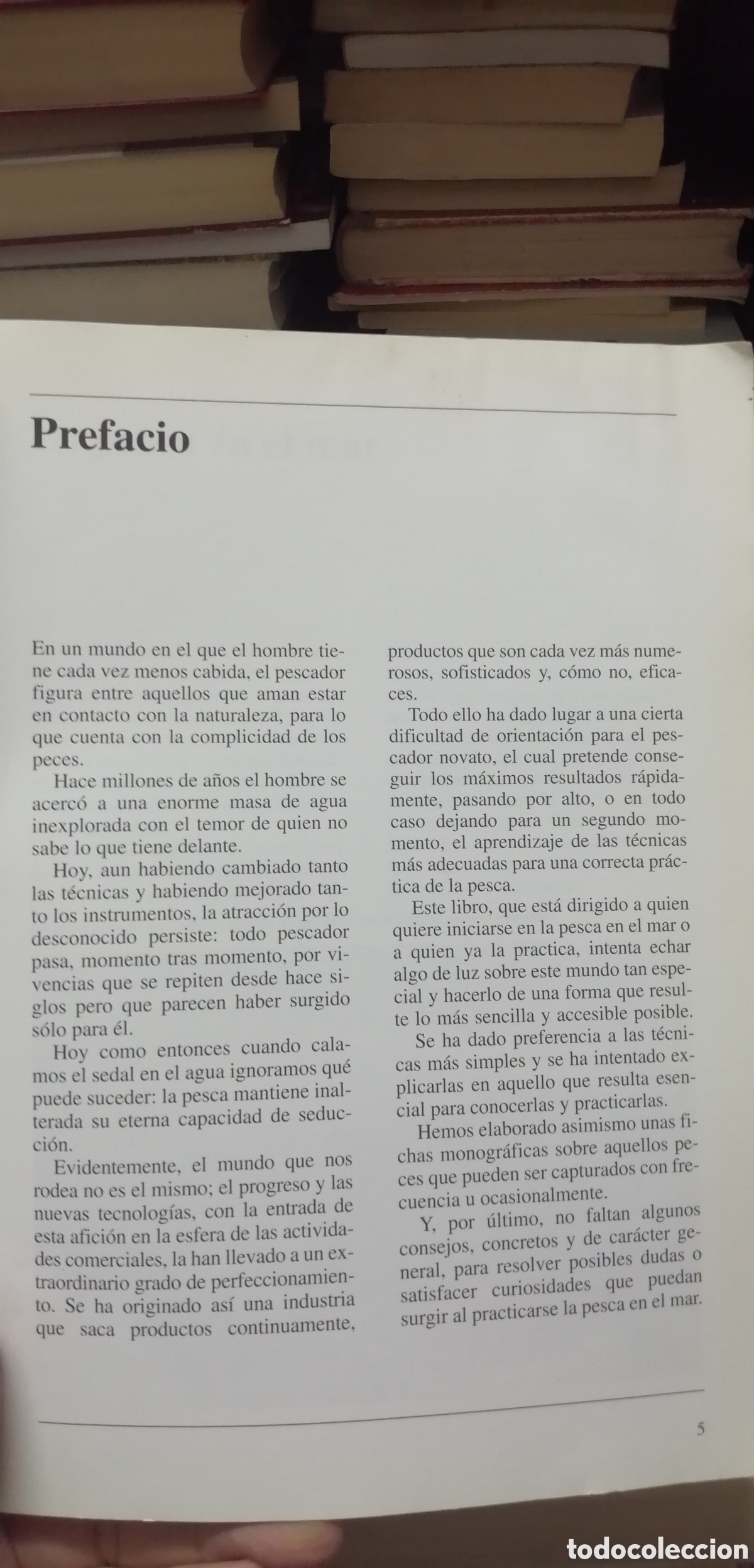 Coleccionismo deportivo: Curso de pesca en el mar Giuseppe Genta Editorial de Vecchi 1993 - Foto 7