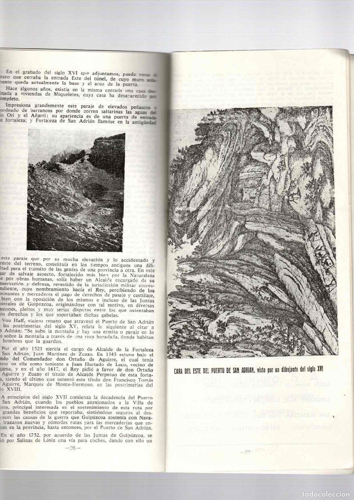Coleccionismo deportivo: SIERRAS DE AITZGORRI Y ALO&Ntilde;A. 1970 - Foto 2