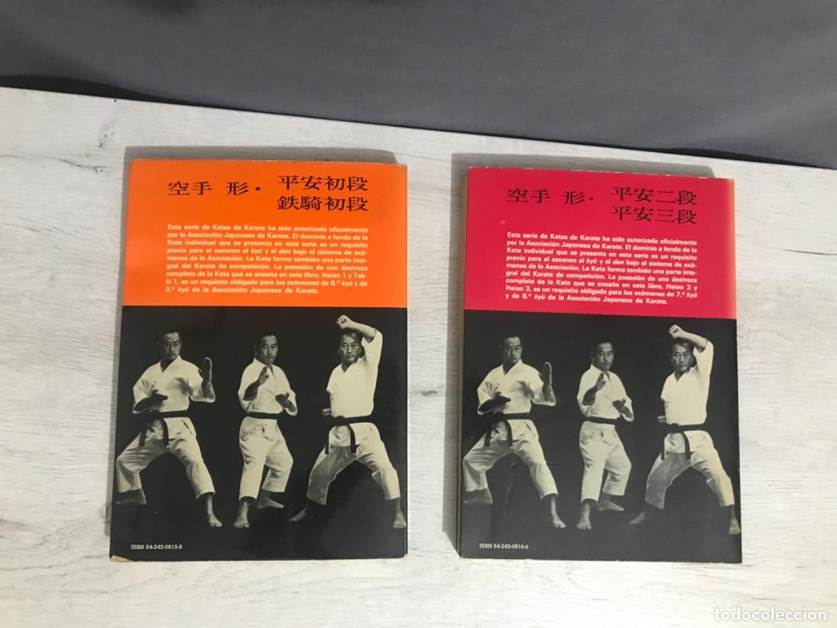 Coleccionismo deportivo: Libros Katas de Karate Hrian 1 y 2 - Foto 2