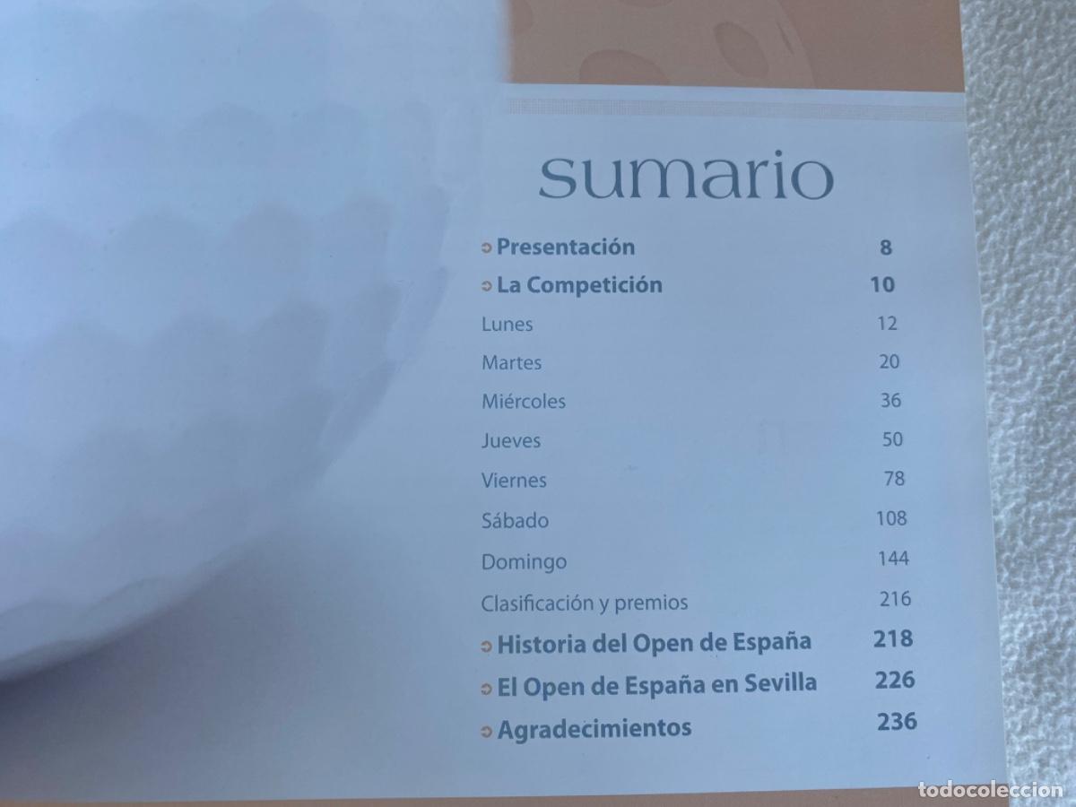 Coleccionismo deportivo: OPEN DE GOLF DE ESPA&Ntilde;A - SEVILLA 2008 - Foto 9