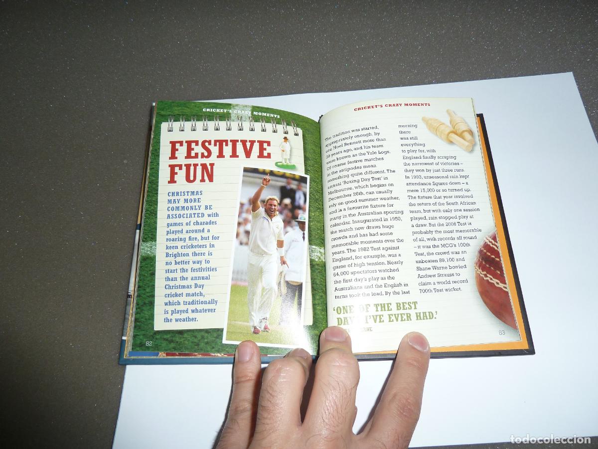 Coleccionismo deportivo: Libro. Crickets crazy moments, 2010 - Foto 4