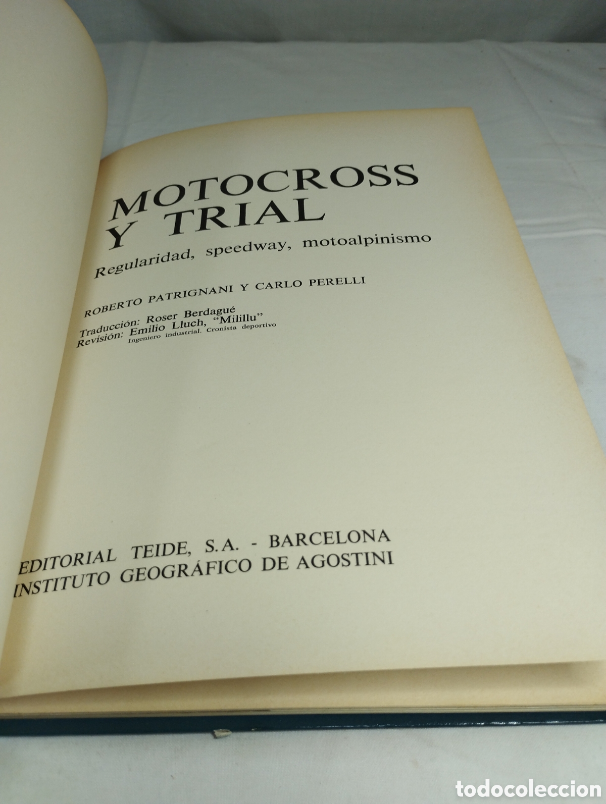 Coleccionismo deportivo: Motocross y trial. Editorial Teide, 1973 - Foto 2