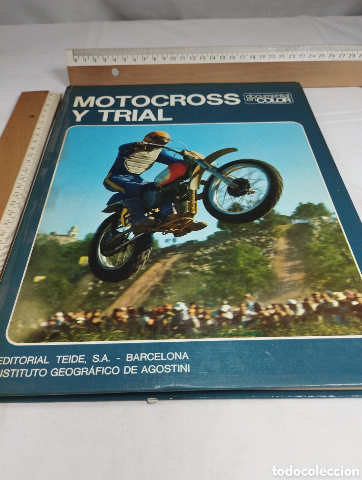 Coleccionismo deportivo: Motocross y trial. Editorial Teide, 1973 - Foto 1