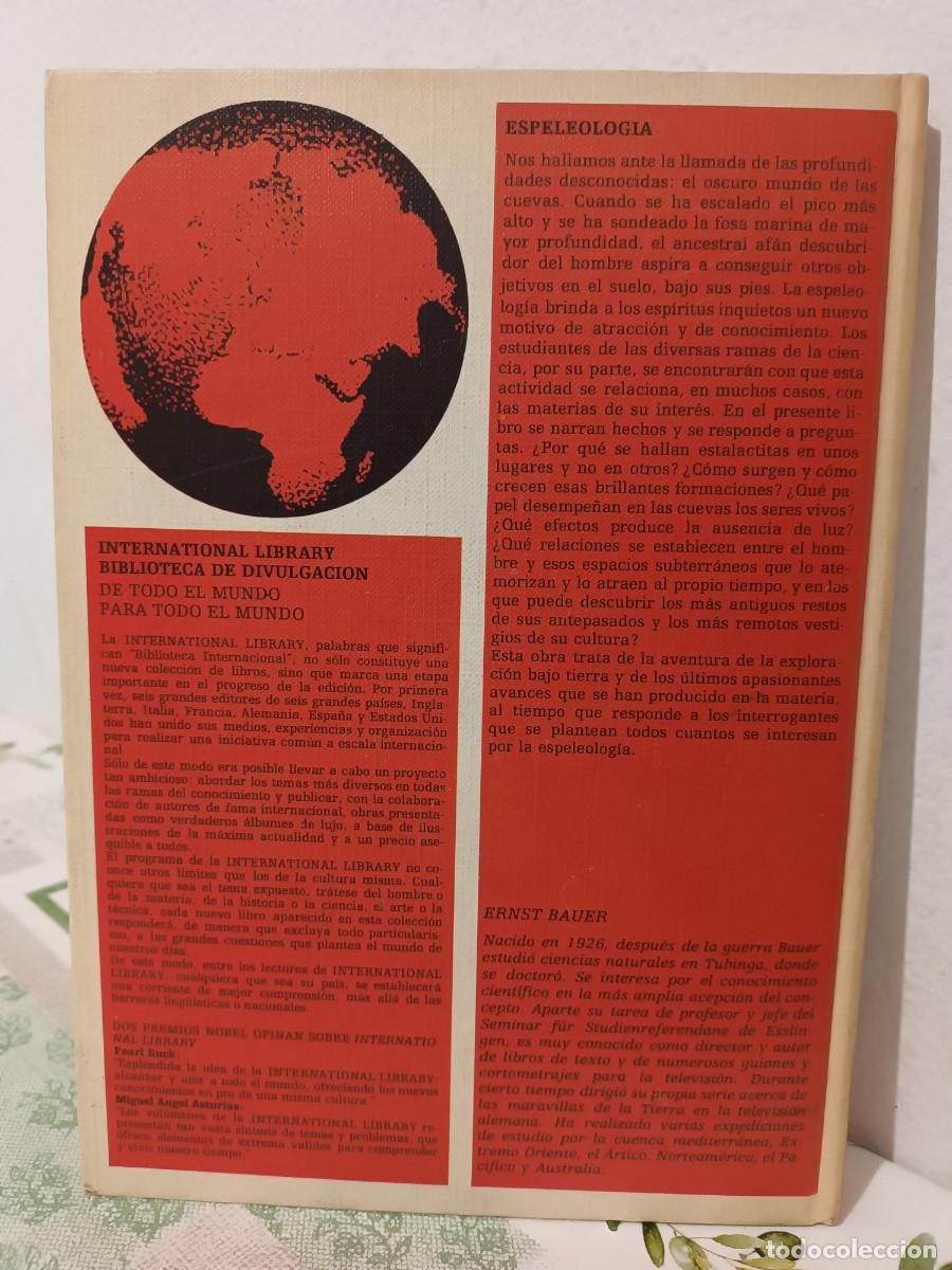 Coleccionismo deportivo: Libro espeleologia de Ernst Bauer 1973 - Foto 2