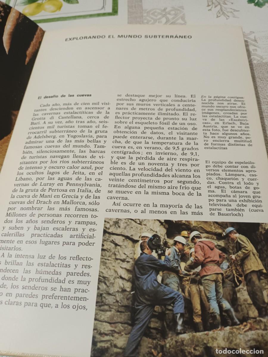 Coleccionismo deportivo: Libro espeleologia de Ernst Bauer 1973 - Foto 8