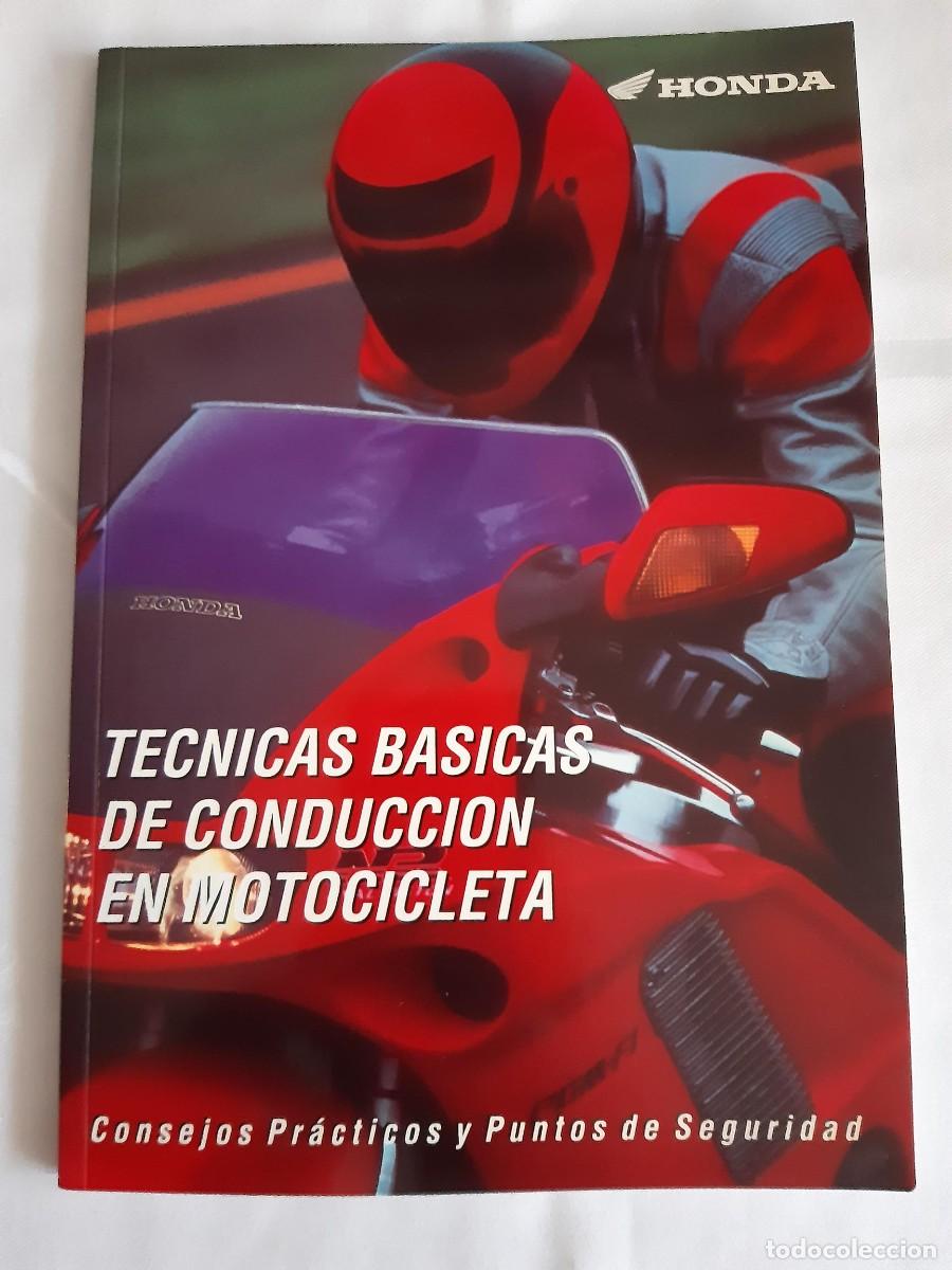 Coleccionismo deportivo: T&eacute;cnicas b&aacute;sicas de conducci&oacute;n en motocicleta HONDA - Foto 1