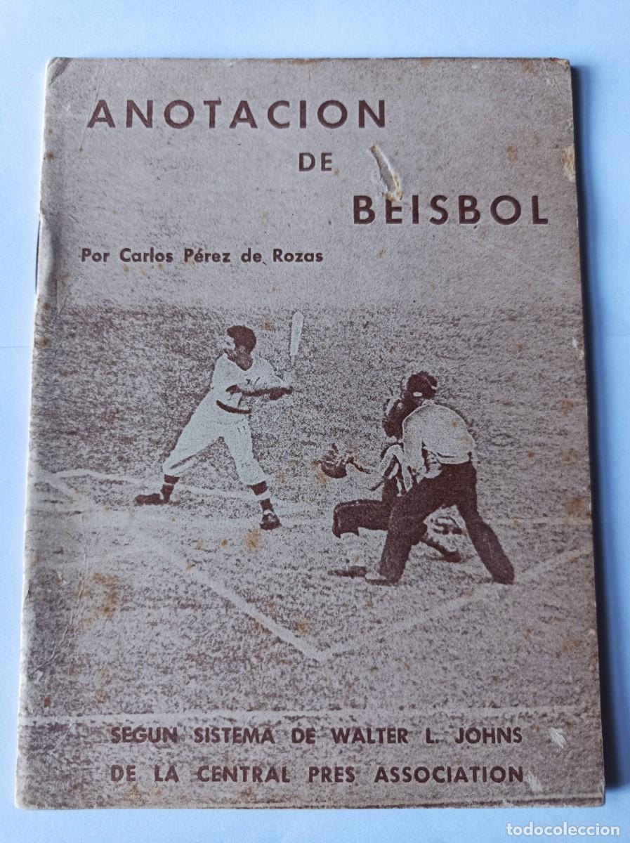 Coleccionismo deportivo: LIBRO ANOTACI&Oacute;N DE BEISBOL 1951 - Foto 1