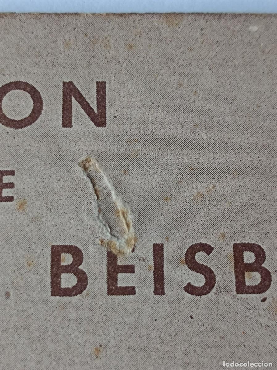 Coleccionismo deportivo: LIBRO ANOTACI&Oacute;N DE BEISBOL 1951 - Foto 2