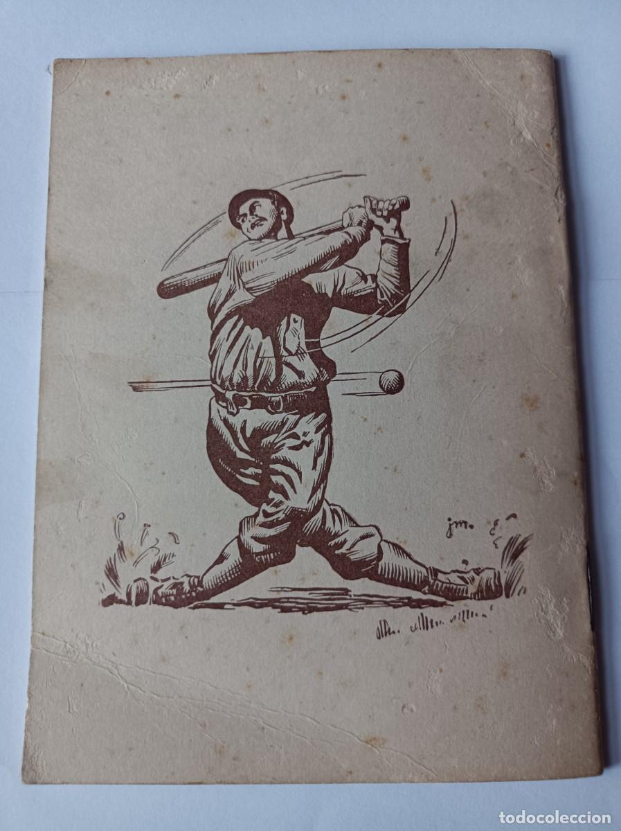 Coleccionismo deportivo: LIBRO ANOTACI&Oacute;N DE BEISBOL 1951 - Foto 18