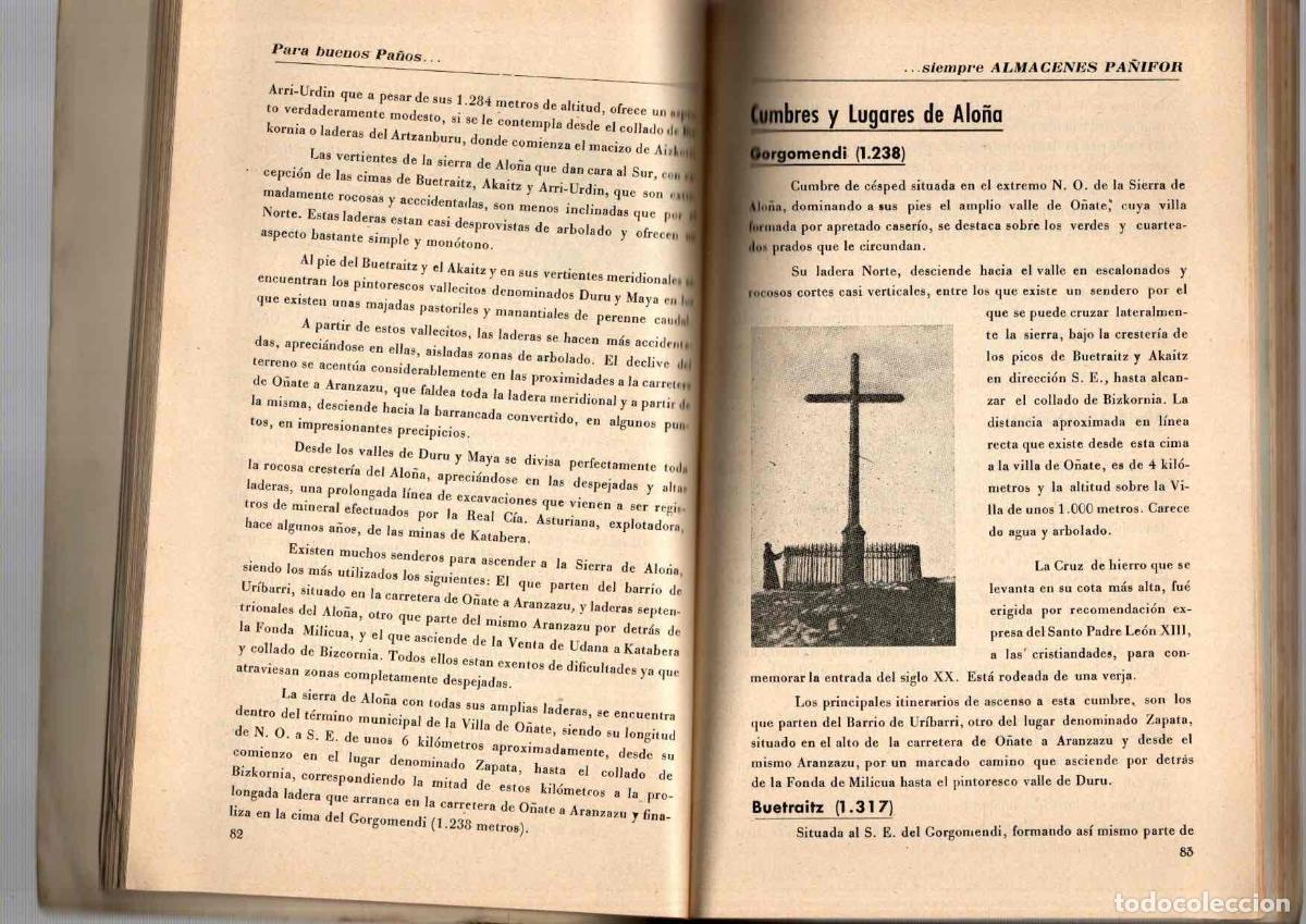 Coleccionismo deportivo: CUMBRES DEL PAIS VASCO 1951 - Foto 3