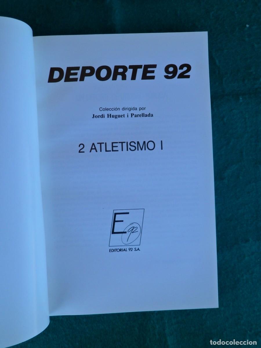 Coleccionismo deportivo: DEPORTE 92. N&ordm; 2, ATLETISMO I - Foto 5