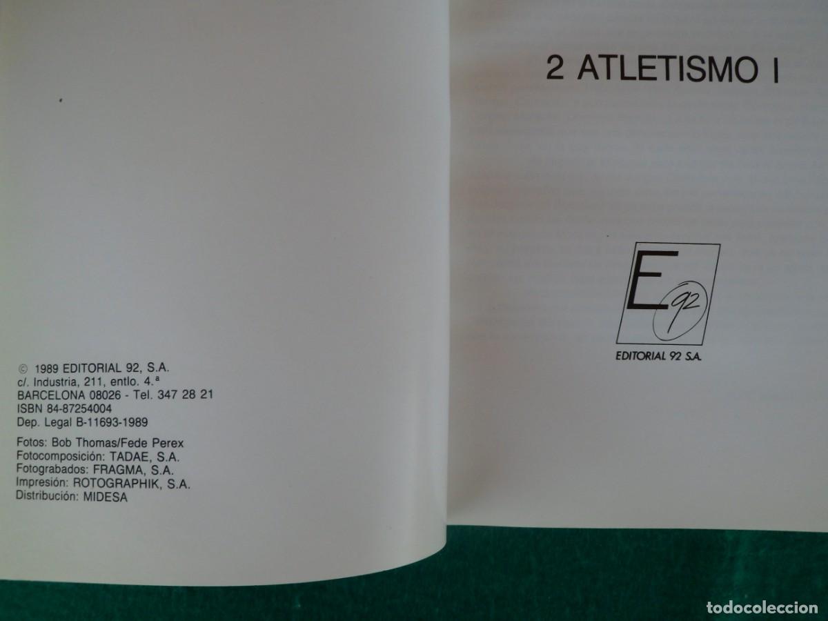 Coleccionismo deportivo: DEPORTE 92. N&ordm; 2, ATLETISMO I - Foto 6