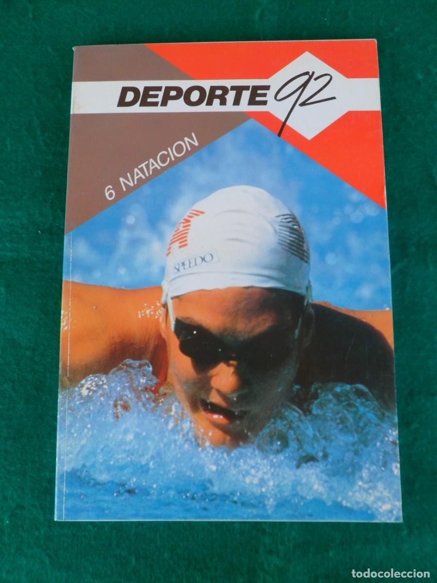 Coleccionismo deportivo: DEPORTE 92. N&ordm; 6. NATACI&Oacute;N - Foto 1