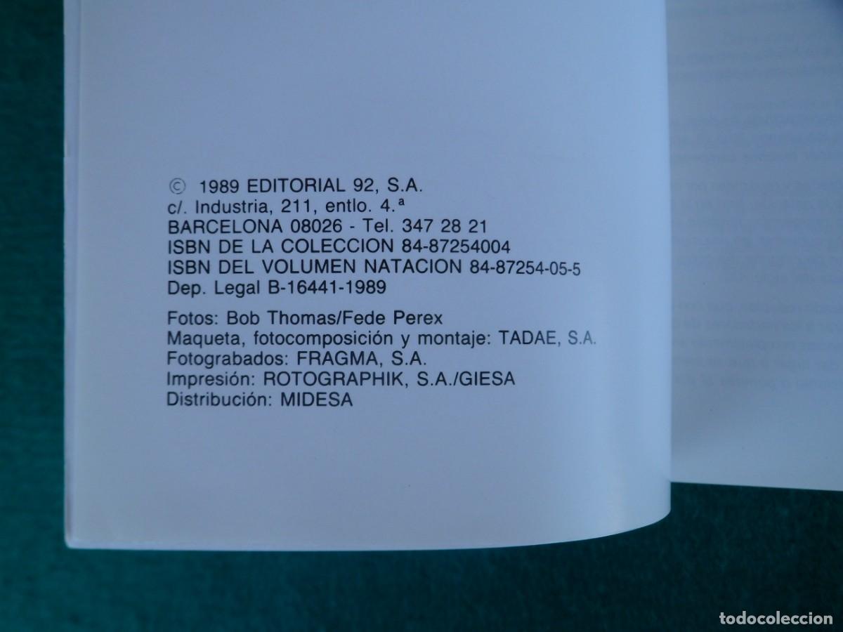 Coleccionismo deportivo: DEPORTE 92. N&ordm; 6. NATACI&Oacute;N - Foto 6