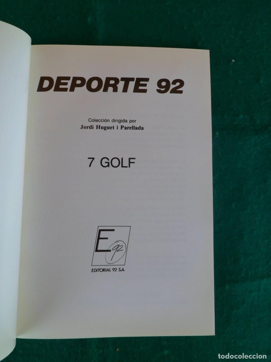 Coleccionismo deportivo: DEPORTE 92. N&ordm; 7. GOLF - Foto 6