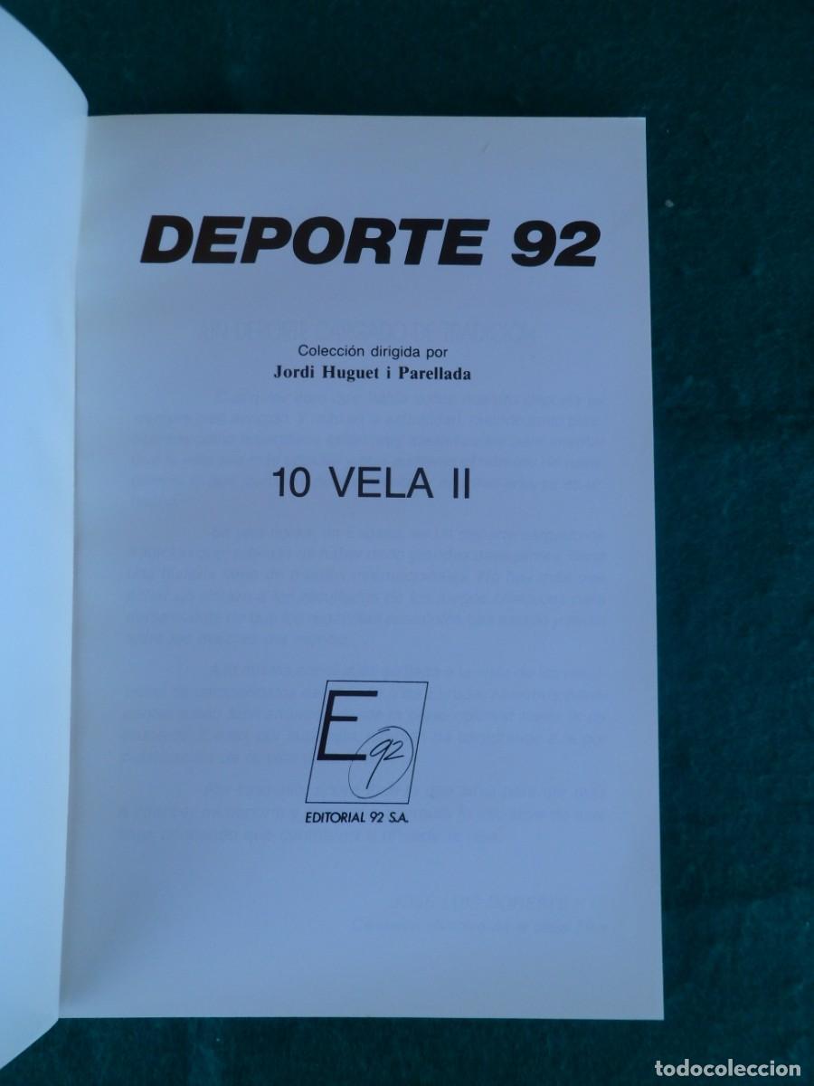 Coleccionismo deportivo: DEPORTE 92. N&ordm; 10. VELA II - Foto 6
