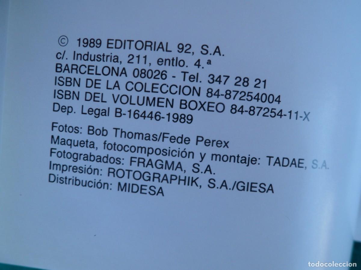 Coleccionismo deportivo: DEPORTE 92. N&ordm; 11. BOXEO - Foto 5