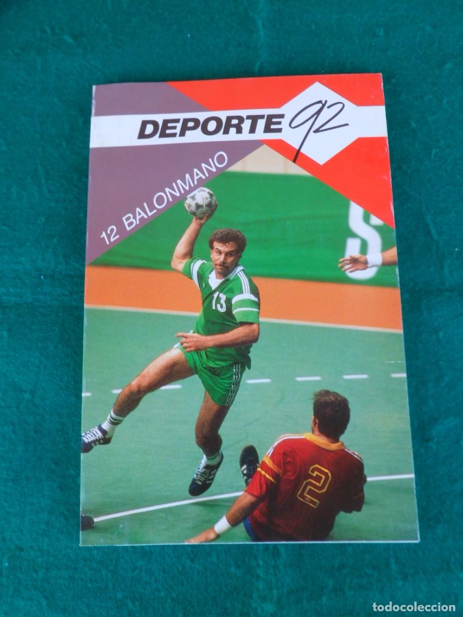 Coleccionismo deportivo: DEPORTE 92. N&ordm; 12. BALONMANO - Foto 1