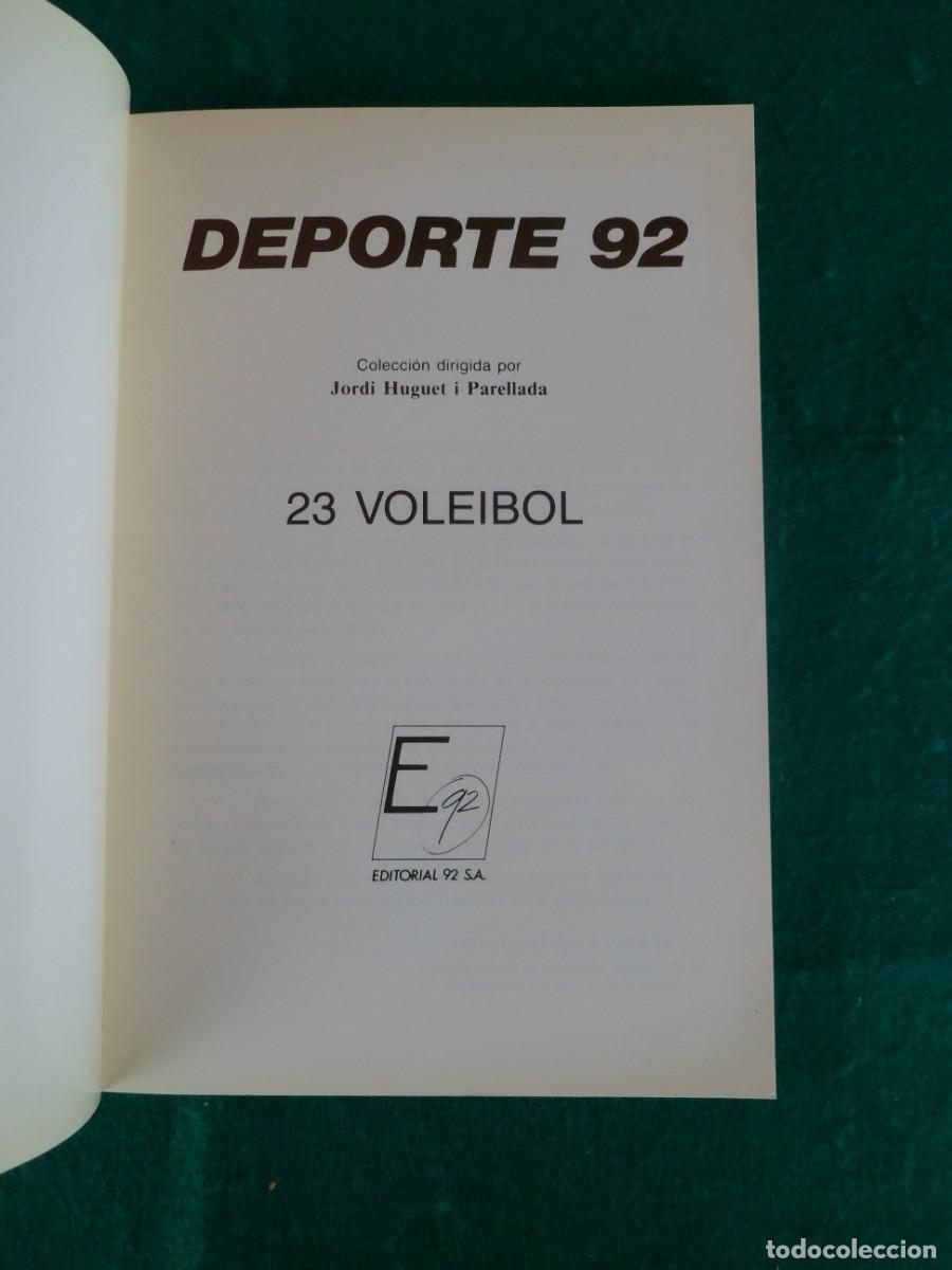 Coleccionismo deportivo: DEPORTE 92. N&ordm; 23. VOLEIBOL - Foto 6