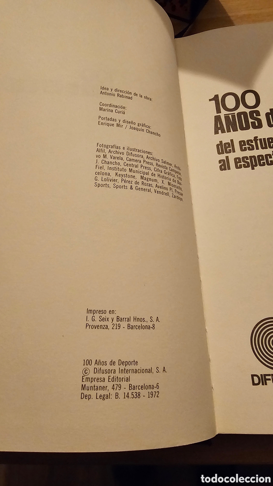 Coleccionismo deportivo: Maxi libro &rdquo;100 a&ntilde;os de deporte&rdquo; - Foto 8