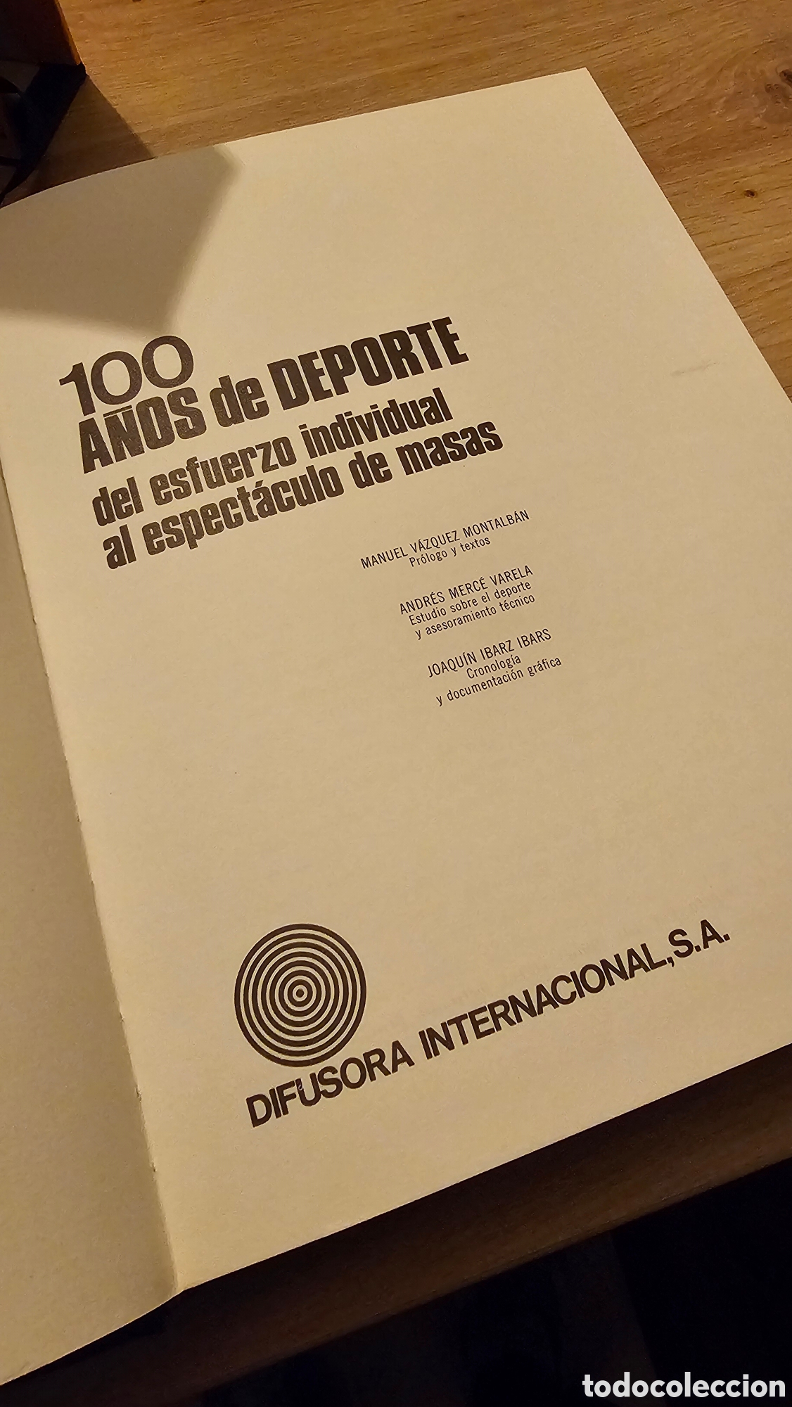 Coleccionismo deportivo: Maxi libro &rdquo;100 a&ntilde;os de deporte&rdquo; - Foto 9