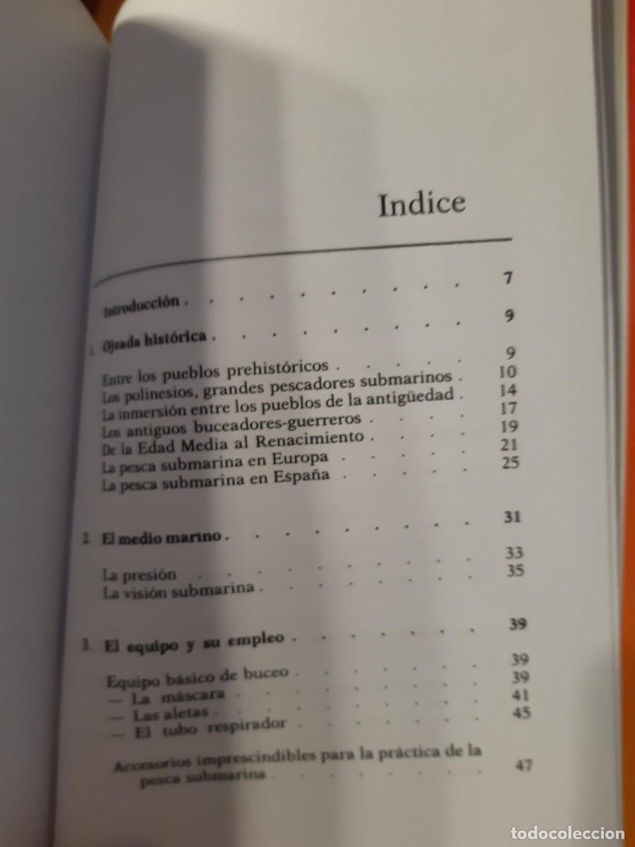 Coleccionismo deportivo: LA PESCA SUBMARINA - ANTONIO RIBERA - Foto 2