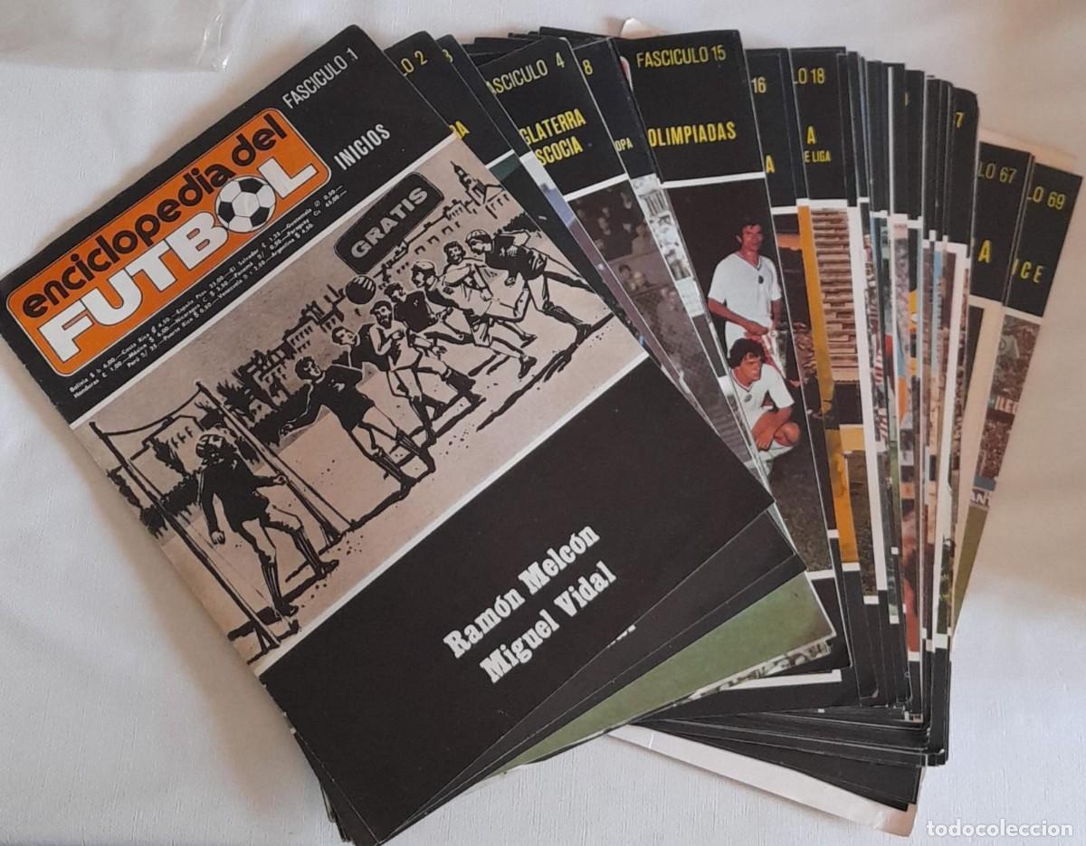 Collezionismo sportivo: ENCICLOPEDIA DE FÚTBOL FASCÍCULOS 1-69